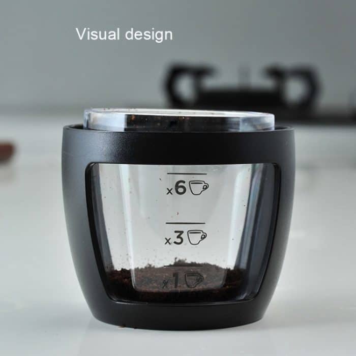 Handschüttelnde Kaffeemühle, tragbare Kaffeemaschine für Zuhause, Black – Bild 6
