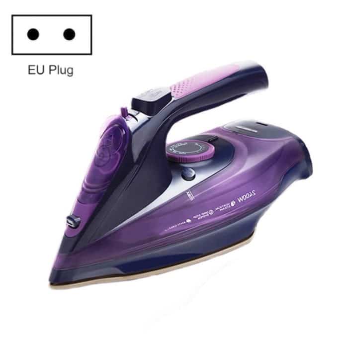 TBD0602821401A.jpg 2400W Haushalt Wireless Iron Handheld Steam Iron Garment Steamer, EU-Stecker, 2400W Purple, 2400W Green – Bild 1