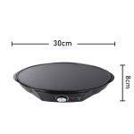 1200 W elektrische Pfannkuchenpfanne, kleine Pfannkuchenmaschine, EU Plug 220V, US Plug 110V – Bild 3