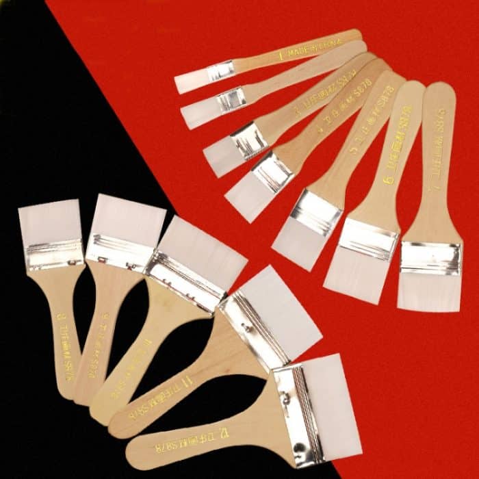 Weizhuang S878 Nr. 1-12 Nylon-Ölgemälde-Brettpinsel, Grillpinsel, 12 PCS / Set – Bild 1