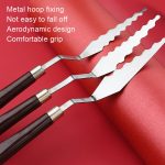 9-teiliges Ölgemälde-Messer, Graffiti-Tönungs-Holzschaber, Kunst-Malwerkzeug für Studenten, Stil:, E1, E2, E3, E4, E5, E6, E7, E8, E9 – Bild 5