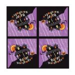 9-in-1-Halloween-Requisiten, Tassenteller, Party-Atmosphäre-Arrangement-Zubehör, Halloween Props Cup Plate – Bild 2