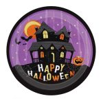 9-in-1-Halloween-Requisiten, Tassenteller, Party-Atmosphäre-Arrangement-Zubehör, Halloween Props Cup Plate – Bild 5