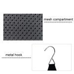 MTP-780 Kleine faltbare Aufbewahrungstasche für Reisekleidung mit großem Fassungsvermögen, MTP-780 Black – Bild 5