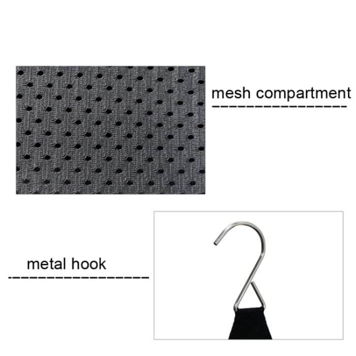 MTP-780 Kleine faltbare Aufbewahrungstasche für Reisekleidung mit großem Fassungsvermögen, MTP-780 Black – Bild 5