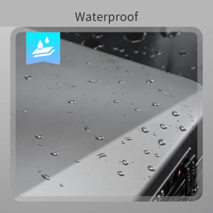 Bopai 61-93318A Hartschalen-Rucksack, wasserdicht und erweiterbar, mit USB-Ladeloch, Spezifikationen:, Regular (Silver), Password (Silver), Regular (Black), Password (Black) – Bild 6