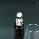 2 STÜCKE Metallkorken Rotweinstopfen Weinkorken aus synthetischem Holz – Bild 3