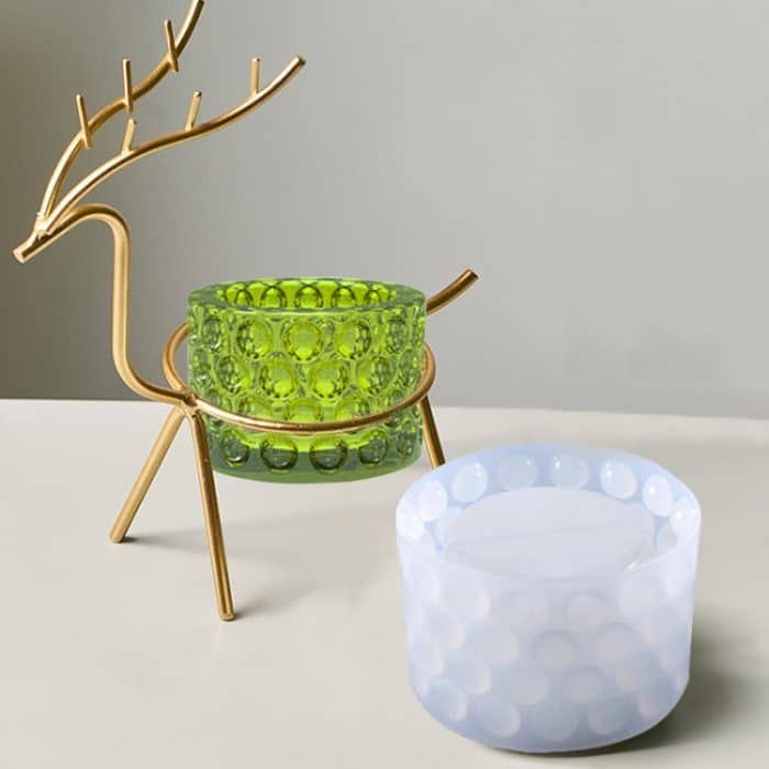 DIY Polka Dot Aufbewahrungsbox Kristall Aschenbecher Silikonform, DJ-113, DJ-116, DJ-114, DJ-117, DJ-115 – Bild 3