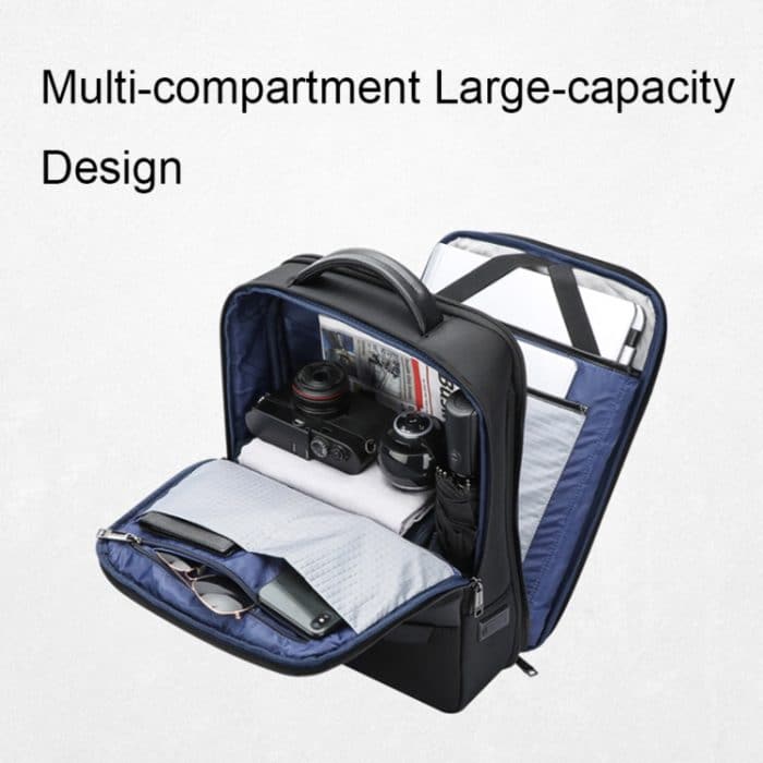 Bopai 61-120621A Wasserdichter Outdoor-Laptop-Rucksack mit USB-Ladeanschluss, Spezifikationen:, Regular Version, Expansion Version – Bild 3