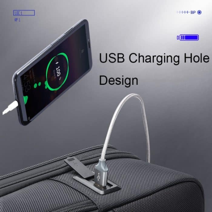 Bopai 61-120621A Wasserdichter Outdoor-Laptop-Rucksack mit USB-Ladeanschluss, Spezifikationen:, Regular Version, Expansion Version – Bild 6