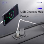 Bopai 61-109311 Leichter, wasserdichter Laptop-Rucksack mit großer Kapazität und USB-Ladeanschluss, 61-109311 – Bild 6