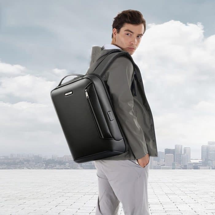 Bopai 61-109311 Leichter, wasserdichter Laptop-Rucksack mit großer Kapazität und USB-Ladeanschluss, 61-109311 – Bild 8