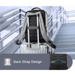 Bopai 61-68118 Multifunktionaler, verschleißfester, diebstahlsicherer Laptop-Rucksack mit USB-Ladeloch – Bild 8