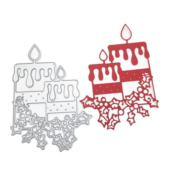 Handgefertigte Stanzform aus Stoff und Leder – Bild 2