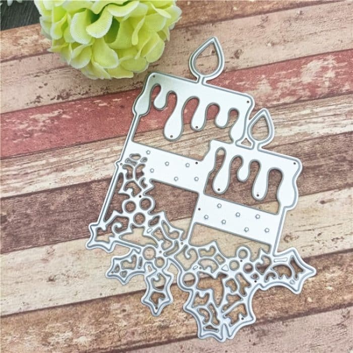 Handgefertigte Stanzform aus Stoff und Leder – Bild 3