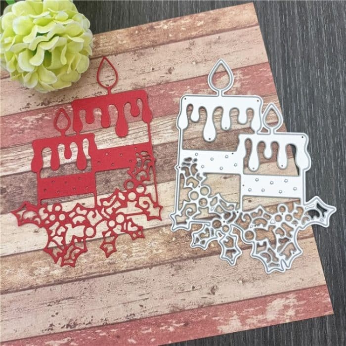 Handgefertigte Stanzform aus Stoff und Leder – Bild 5