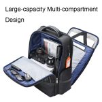 Bopai 61-121591 Multifunktionaler, diebstahlsicherer Laptop-Business-Rucksack mit USB-Ladeloch, 61-121591 – Bild 3