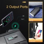 Bopai 61-121561 Multifunktionaler, diebstahlsicherer Laptop-Business-Rucksack mit USB-Ladeloch, 61-121561 – Bild 5