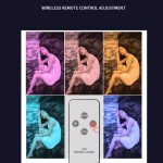 38 RGB-Lampenperlen Fotografie-Fülllicht Handlicht-Mallampe – Bild 6