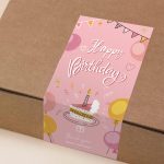 3 Packungen mit 50 Aufklebern/Packung „Happy Birthday“, rechteckige Aufkleber, Geschenkbox-Versiegelungsaufkleber, H1, H2, H3, H4 – Bild 4