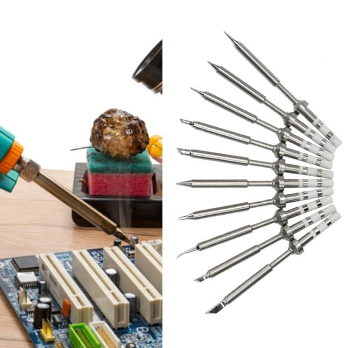 Für TS100 Elektro-Bügeleisenkopf Mini bleifreie Lötkolbenspitze, TS-B2, TS-I, TS-K, TS-KU, TS-BC2, TS-D24, TS-C4, TS-ILS, TS-C1, TS-JL02 – Bild 2