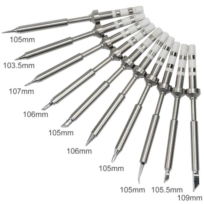 Für TS100 Elektro-Bügeleisenkopf Mini bleifreie Lötkolbenspitze, TS-B2, TS-I, TS-K, TS-KU, TS-BC2, TS-D24, TS-C4, TS-ILS, TS-C1, TS-JL02 – Bild 3