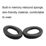 2 Stück Headset-Ohrenschützer-Schwammetui für Sennheiser PXC450/PXC350/PC350, Spezifikation:, Protein, Black Velvet, Brown Velvet, Frosted Leather, Wrinkled Leather – Bild 3