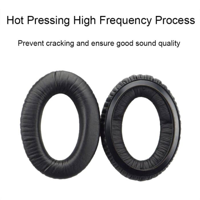 2 Stück Headset-Ohrenschützer-Schwammetui für Sennheiser PXC450/PXC350/PC350, Spezifikation:, Protein, Black Velvet, Brown Velvet, Frosted Leather, Wrinkled Leather – Bild 4