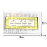 170 PCS / Box C012 Uhrenzubehör Epoxy Watch Crown und Stem Repair Parts – Bild 2