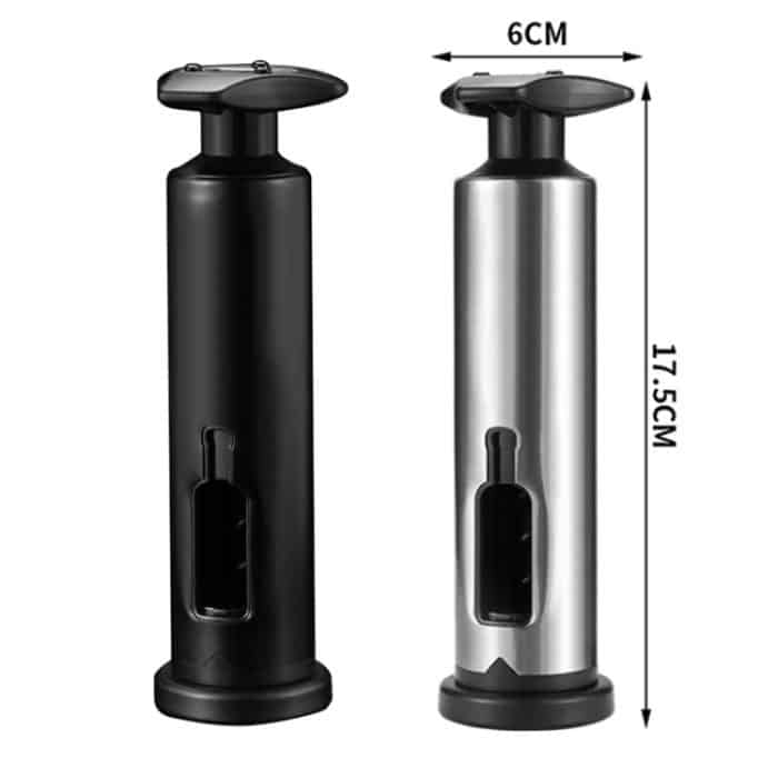 Küchen-Edelstahl-Weinflaschenöffner, Haushaltswerkzeuge, True Color, Black – Bild 2