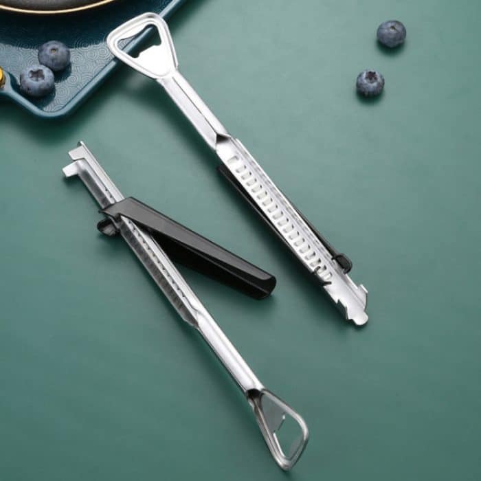 2 Stück 2-in-1 einziehbarer Dosenöffner, Bierflaschenöffner, Retractable Can Opener – Bild 2