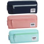 QH2012 Einfaches, multifunktionales, tragbares Federmäppchen mit großer Kapazität, QH2012 Red, QH2012 Green, QH2012 Blue – Bild 2