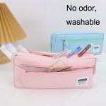 QH2012 Einfaches, multifunktionales, tragbares Federmäppchen mit großer Kapazität, QH2012 Red, QH2012 Green, QH2012 Blue – Bild 3