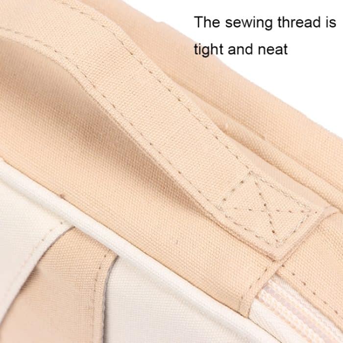 Deer Forest BL-A003 Macaron Große doppellagige Canvas-Federmäppchen-Briefpapierbox mit großem Fassungsvermögen, Navy Blue, Fruit Green, Khaki, Orange Yellow, Cyan Purple, Cyan Blue, Cherry Pink – Bild 5