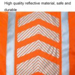 AYKRM AS6-007 Fahrradrucksack Staubdichte, reflektierende, wasserdichte Abdeckung, Fluorescent Red, Fluorescent Green – Bild 6