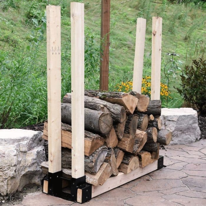 Robuste Brennholzregale für den Innen- und Außenbereich, Wood Storage Racks – Bild 5