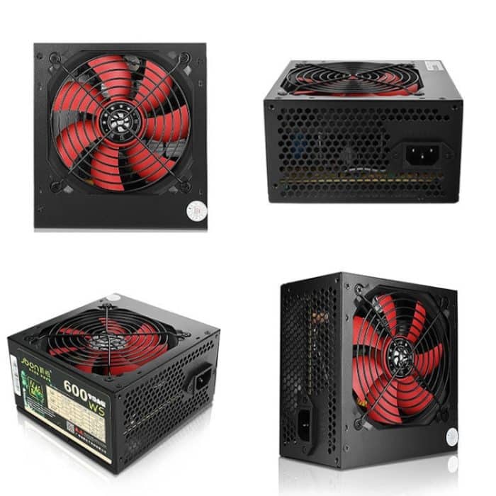 Jbon 600WS Nennleistung 500W Dual 6Pin Desktop PC Netzteil – Bild 2