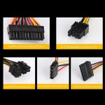 Jbon 600WS Nennleistung 500W Dual 6Pin Desktop PC Netzteil – Bild 4