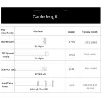 Jbon 600WS Nennleistung 500W Dual 6Pin Desktop PC Netzteil – Bild 5