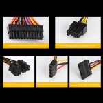 JBON 500WS ATX 12V Computer Netzteil mit 12cm Lüfter – Bild 5