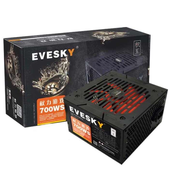 TBD06029229.jpg EVESKY 700WS ATX 12V Computer Netzteil mit 12cm Lüfter – Bild 1