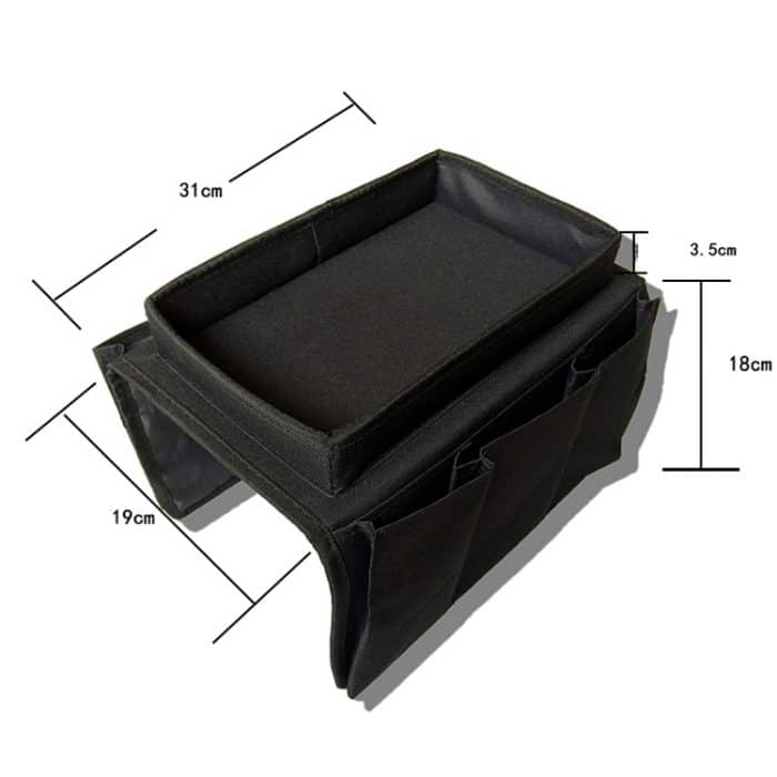 SF001 Oxford-Stoff-Sofa-Armlehnen-Aufhängetasche, Haushalts-Aufbewahrungstasche, Oxford Cloth Black, Oxford Cloth Coffee, Oxford Cloth Beige, Oxford Cloth Blue – Bild 3