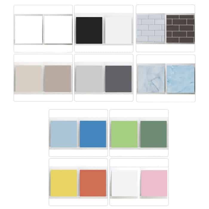 40 x 40 cm doppelseitige Fotografie-Hintergrundtafel, Lebensmittel-Foto-Requisiten – Bild 2