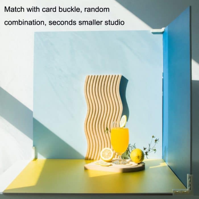 40 x 40 cm doppelseitige Fotografie-Hintergrundtafel, Lebensmittel-Foto-Requisiten – Bild 4