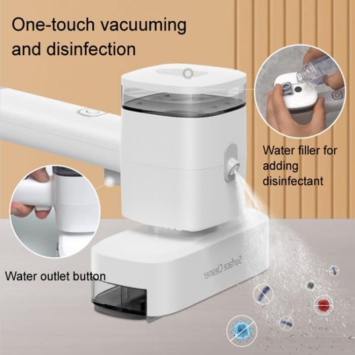 12 W multifunktionaler kabelloser Handreiniger zum Schaben von Fenstern, Handheld Cleaner – Bild 4