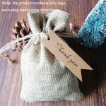 3 Sets Retro Backen Aufkleber Tag Schwalbenschwanz Lesezeichen Geschenkkarte, Stil:, Thand You (Cowhide), Thand You (White), Handmade (Cowhide), Handmade (White), Blank (Cowhide) – Bild 6