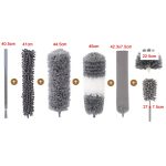 2,5 m/100 Zoll Staubreiniger Sofa Ausziehbarer Staubwedel Entfernung Haushaltsreinigungswerkzeuge, 4 In 1, 5 In 1, 6  In 1, 7  In 1, 9 In 1, Ordinary Model – Bild 2