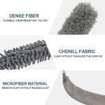 2,5 m/100 Zoll Staubreiniger Sofa Ausziehbarer Staubwedel Entfernung Haushaltsreinigungswerkzeuge, 4 In 1, 5 In 1, 6  In 1, 7  In 1, 9 In 1, Ordinary Model – Bild 3