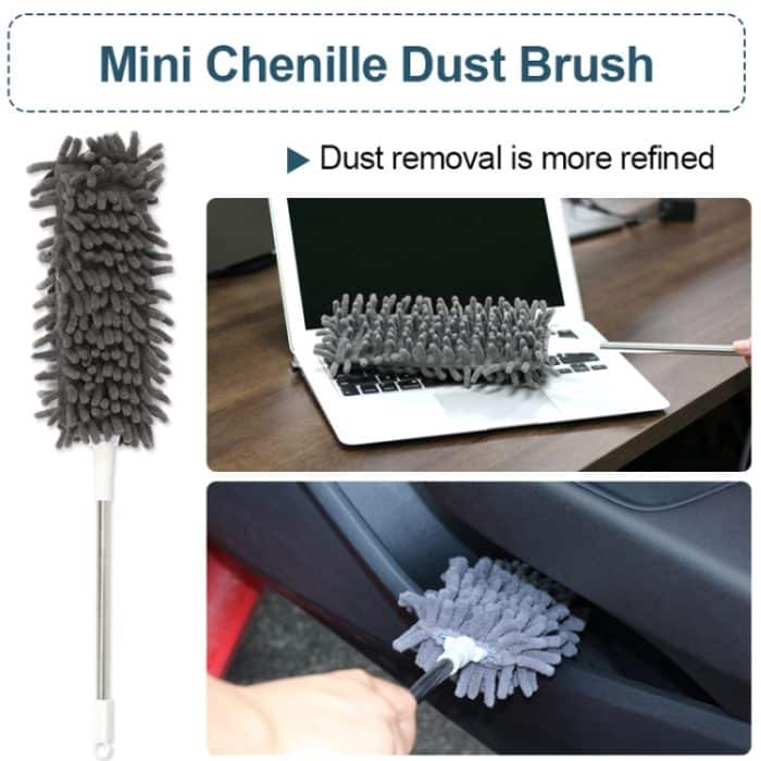 2,5 m/100 Zoll Staubreiniger Sofa Ausziehbarer Staubwedel Entfernung Haushaltsreinigungswerkzeuge, 4 In 1, 5 In 1, 6  In 1, 7  In 1, 9 In 1, Ordinary Model – Bild 4