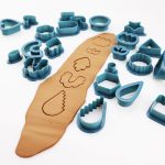 24-in-1 DIY-Ton-Ohrringe-Formen, DIY handgefertigter Tonschneider, handgefertigte Schmuckformen, 24 In 1 (Dark Blue), 24 In 1 (Rust Red), 24 In 1 (Mint Green), 24 In 1 (Beige Orange) – Bild 2